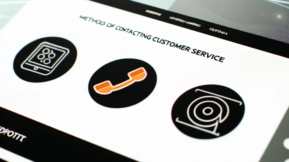 Methods of Contacting Customer Service