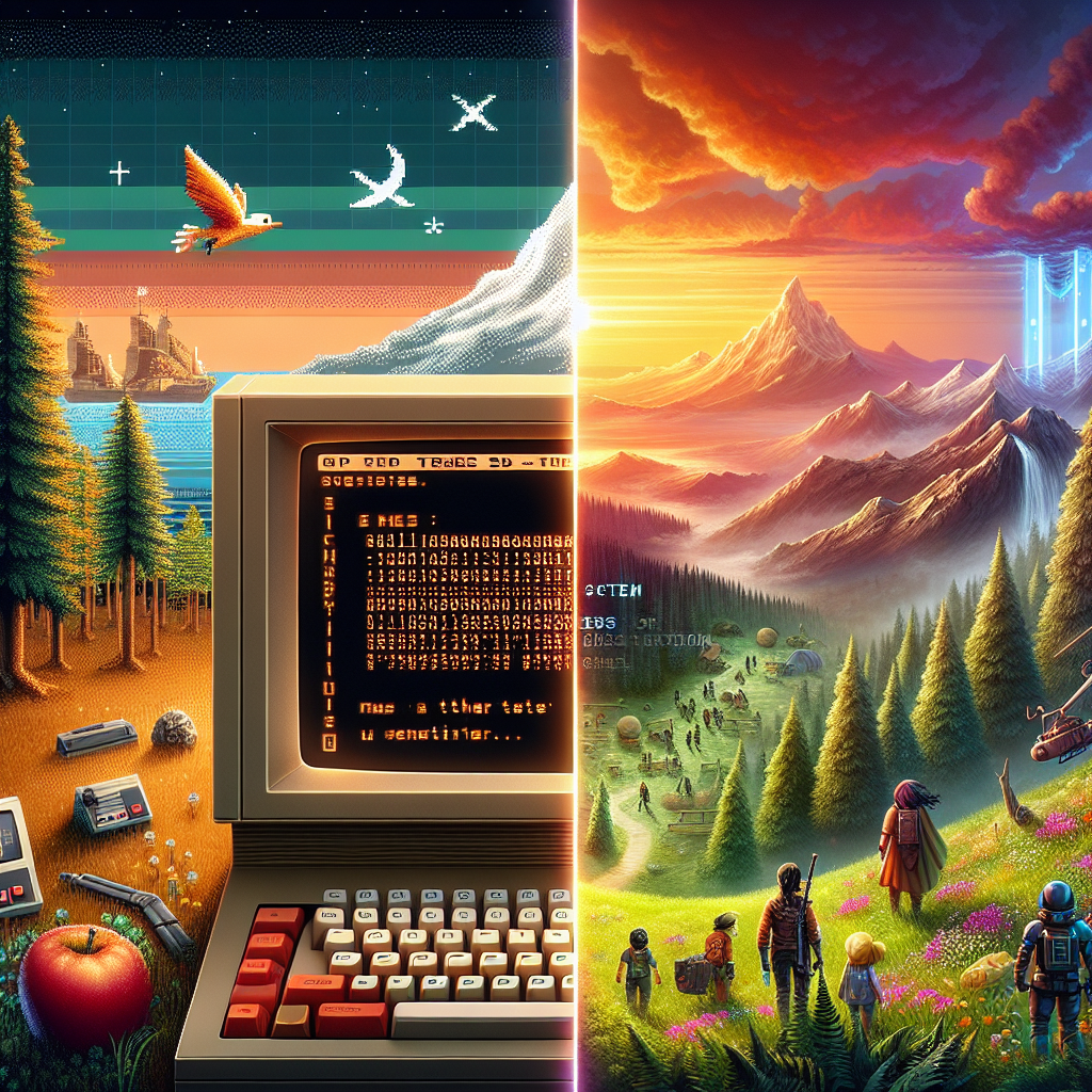 Exploring the Evolution of Narrative in Video Games: From Text Based Adventures to Immersive Storytelling